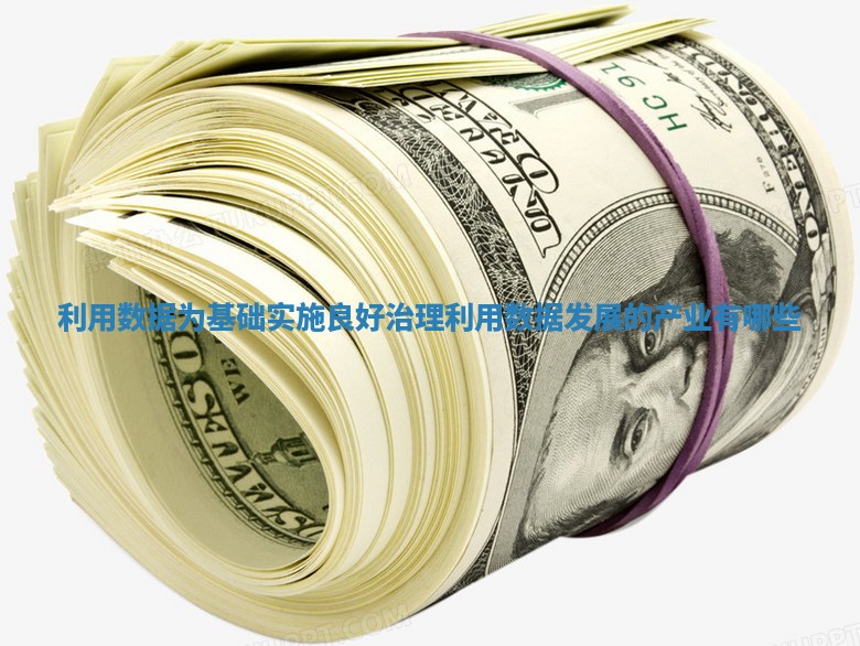 利用数据为基础实施良好治理 利用数据发展的产业有哪些